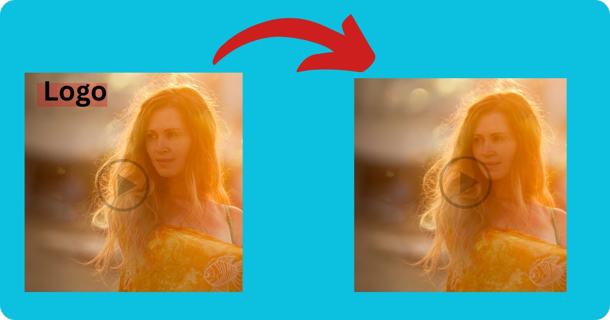 Remove logos from videos